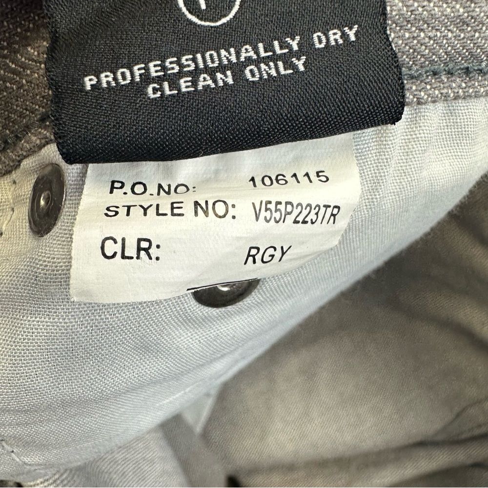 Akademiks Jeans Mens 38 Gray True Fit Lot 009 Straight Denim Grunge 34x31 - Picture 16 of 16